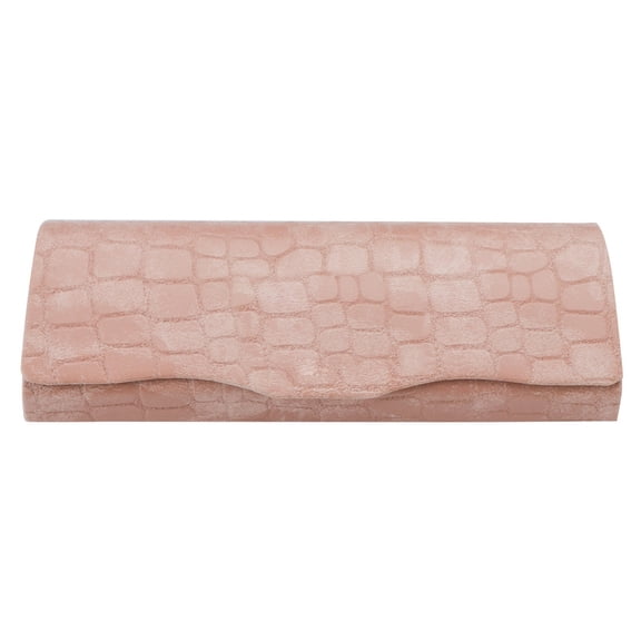 VisionGlobal Hard Shell Eyeglass Case for Eyeglasses and Sunglasses for Men/Women and Kids(Pink)