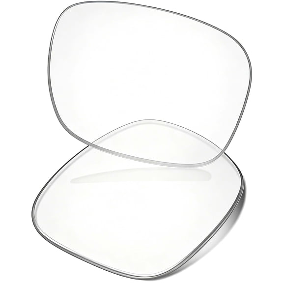 VisionGlobal Replacement Lenses for Ray-Ban Meta RW4008 (53mm), Clear Blue Light Blocking Glasses Lenses,Unisex