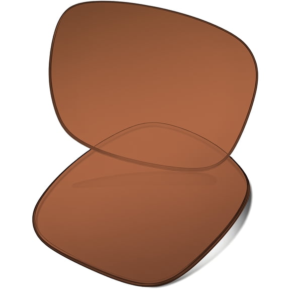 VisionGlobal Replacement Lenses for Ray-Ban Meta RW4008 (53mm), Polarized Brown Sunglass Lenses, Unisex