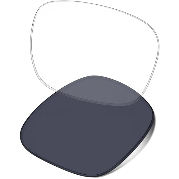 VisionGlobal Replacement Lenses for Ray-Ban Meta RW7002 (49mm), Photochromic Gray, Blue Light Blocking Sunglass Lenses