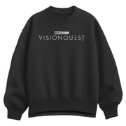 VisionQuest - Logo Oversized Fleece Crew Sweatshirt