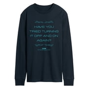 VisionQuest - Turning Off And On Long Sleeve Graphic T-Shirt