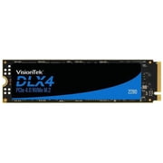 VisionTek DLX4 1 TB Solid State Drive - M.2 2280 - PCI Express NVMe PCI Express NVMe 4.0 x4 - Network Controller Device Supported - 5200 MB/s Maximum Read Transfer Rate - 256-bit AES Encryption S...