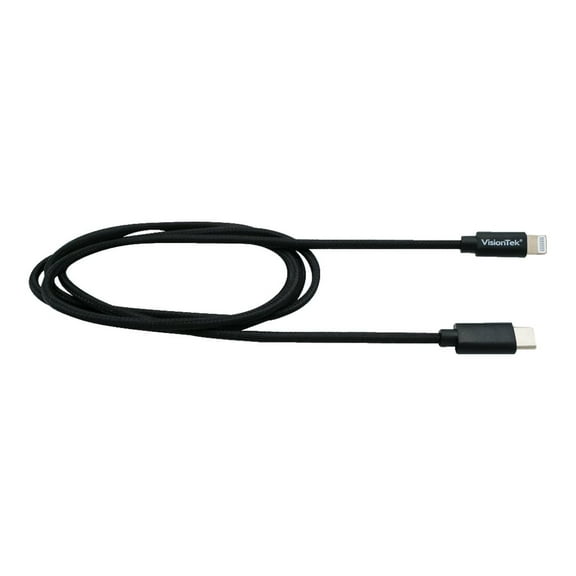 VisionTek Lightning to USB Type-C 1 Meter Cable with Power Delivery MFI - 901267