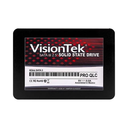 VisionTek Pro 2.5" 250GB SATA III 3D QLC Internal Solid State Drive (SSD) 901367