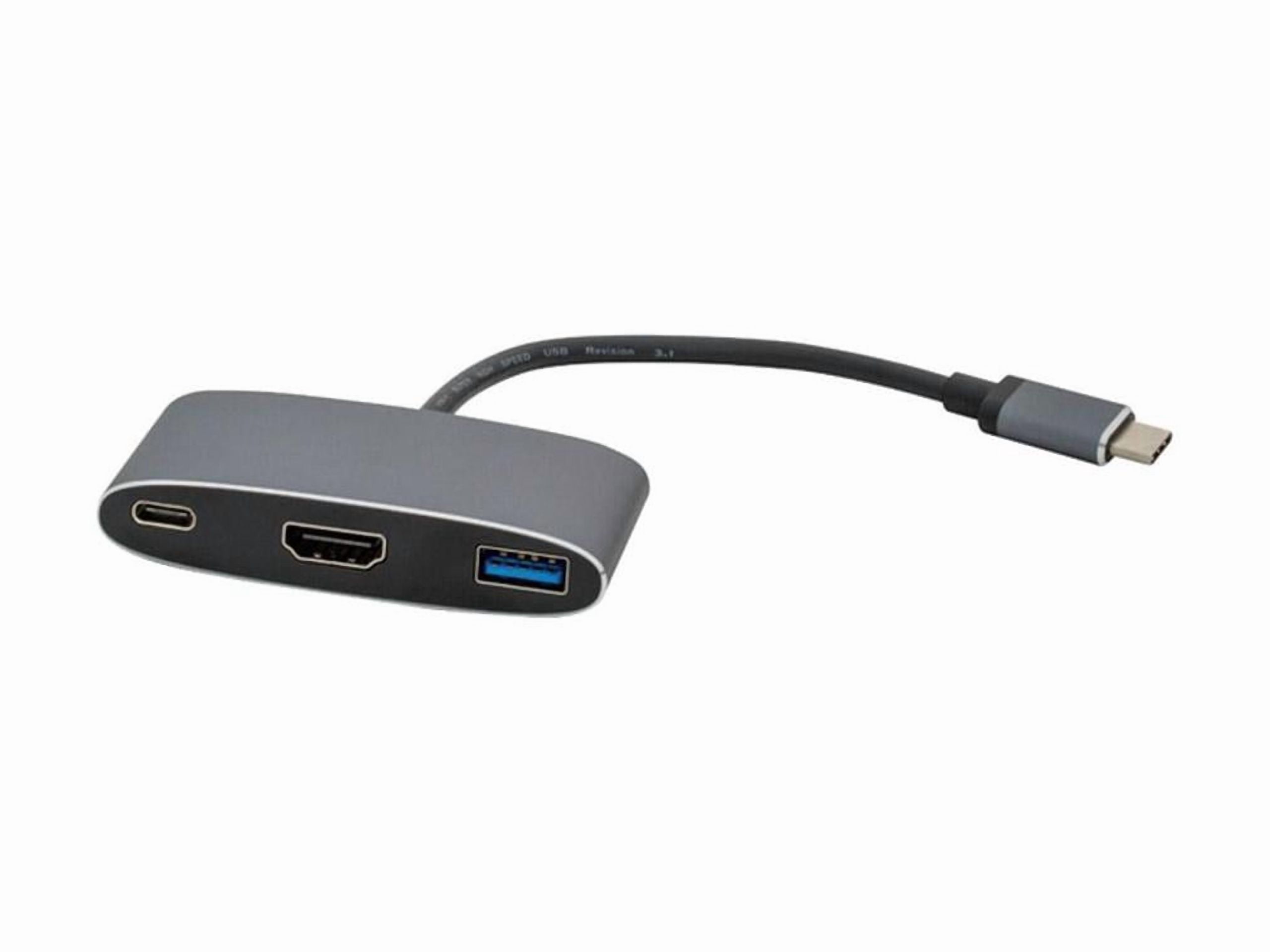 VisionTek USB-C to HDMI, USB & USB-C with Power Delivery Adapter