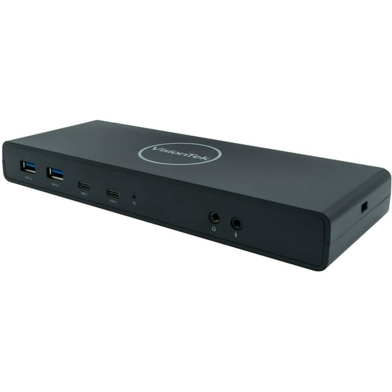 VisionTek VT4500 Dual 4K USB 3.0 & USB-C Dock with 60W Power Delivery