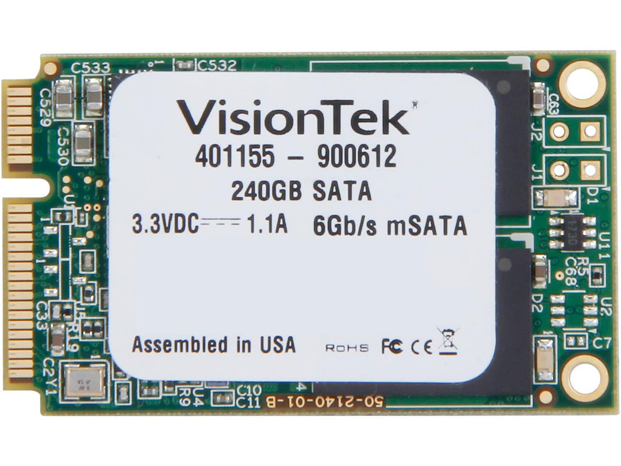 VisionTek mSATA 240GB SATA III Internal Solid State Drive (SSD