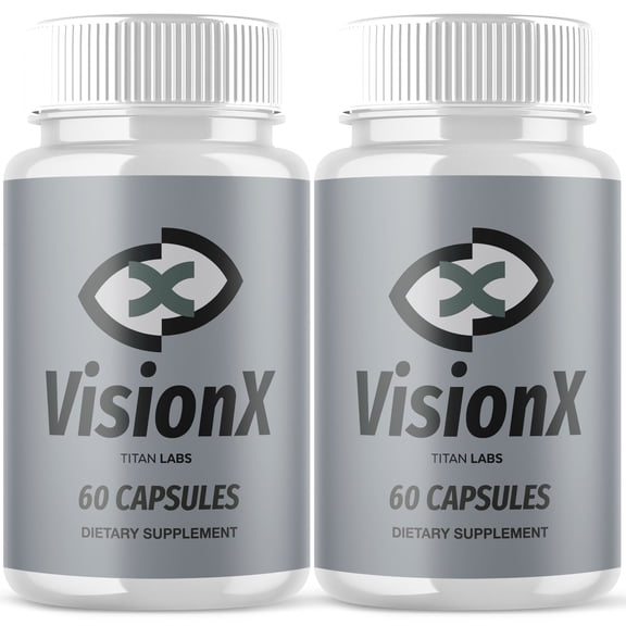 VisionX Advanced Formula Eye Health Supplement Pills for Vision Care Vision X 120 Capsules