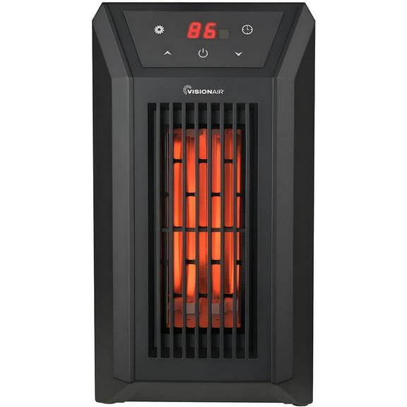 Visionair 13 In. 1000/1500W 5118 Btu 194 Sq-Ft. 6 Tube Infrared Heater