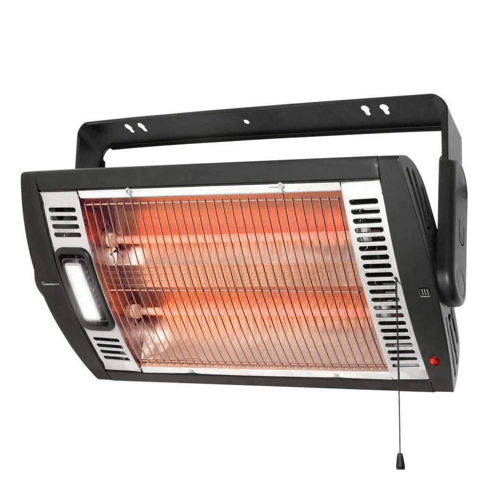 Visionair 24 In. 750/1500W 5118 Btu 194 Sq-Ft. Wall Mount Radiant Heater