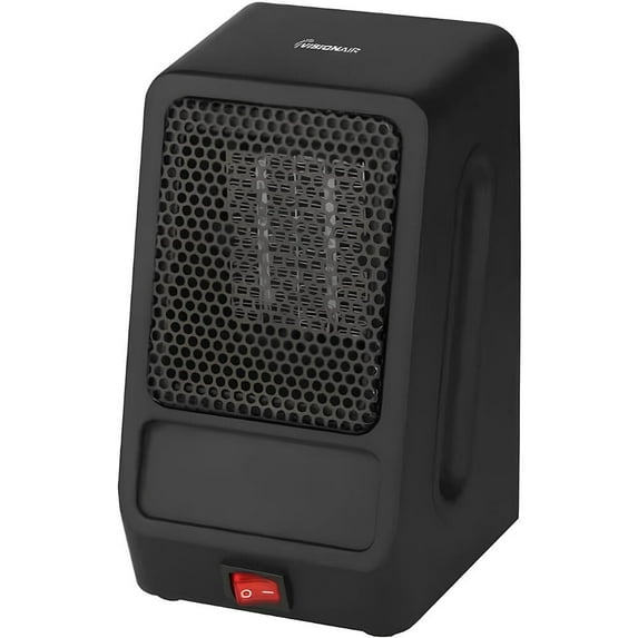 Visionair 7 In. 400W 1365 Btu 65 Sq-Ft. Personal Ceramic Heater