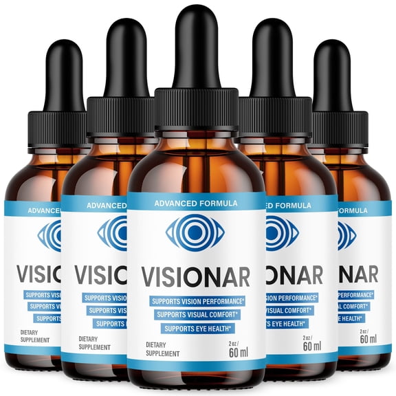 Visionar Vision Support Drops Advanced Formula Eye Health Supplement 150 Servings