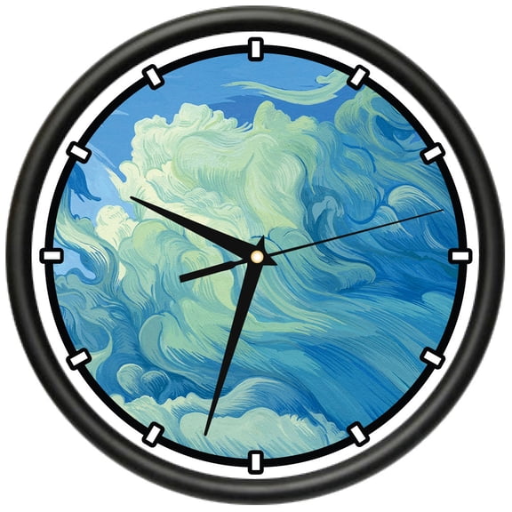 Visionary  Design Wall Clock | Precision Quartz Movement | Décor For School Class Office Bedroom Decoration
