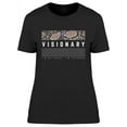 thumbnail image 1 of Visionary, Snake Pattern T-Shirt Women -Image by Shutterstock, Female Small, 1 of 2