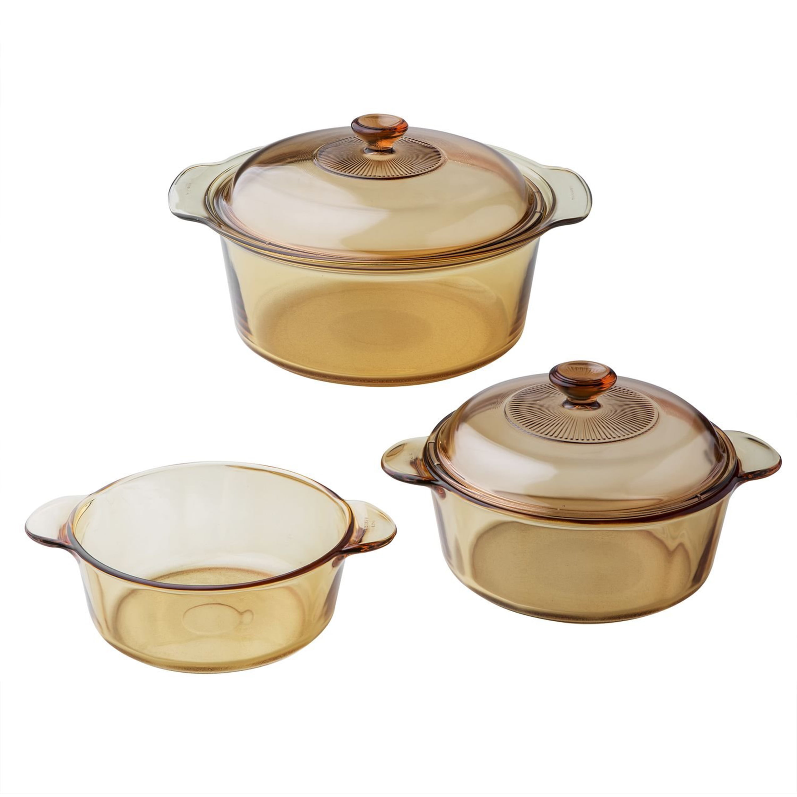  Visions Vs-337 Pot Kitchen Cookware Saucepan Heat-resistant Glass  Cooking Pot Cookpot Pasta Pots 6p Set : Home & Kitchen