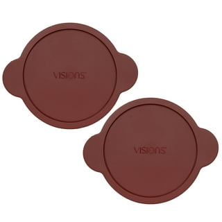 Visions VM1.25 1.25L Amber Glass Casserole /Dutch Oven Dish