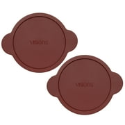 Visions CM225-PC 2.25L Cranberry Replacement Lid Cover 2-Pack