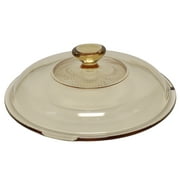 Visions V-33-C 3.5qt Amber Glass Casserole Replacement Lid