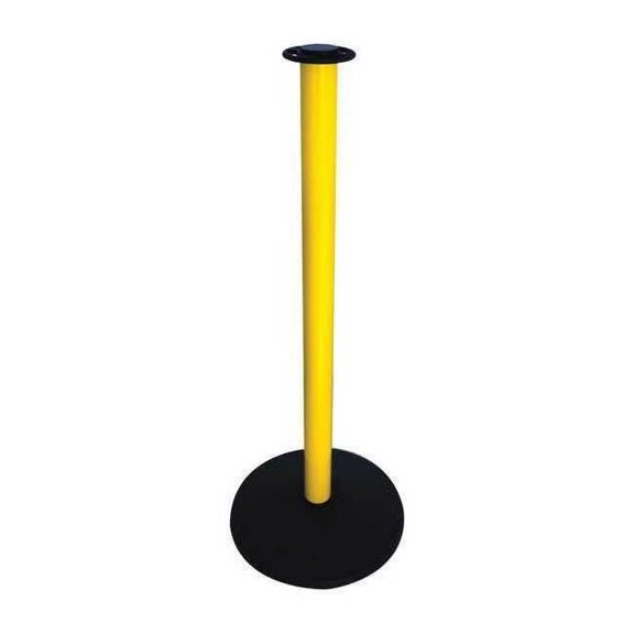 Visiontron Flat Top Rope Post,Yellow Aluminum ST601U-YA