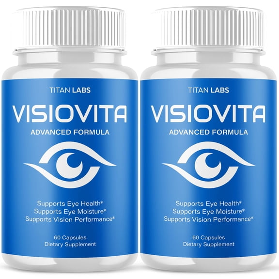 Visiovita Advanced Formula Eye Health Supplement Pills for Vision Care Visio Vita 120 Capsules