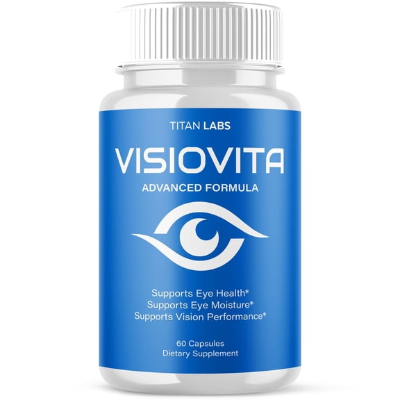 Visiovita Advanced Formula Eye Health Supplement Pills for Vision Care Visio Vita 60 Capsules