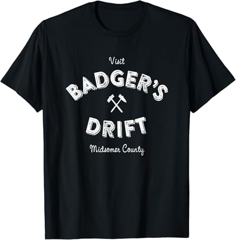 Visit Badger's Drift (Midsomer Murders) T-Shirt - Walmart.com