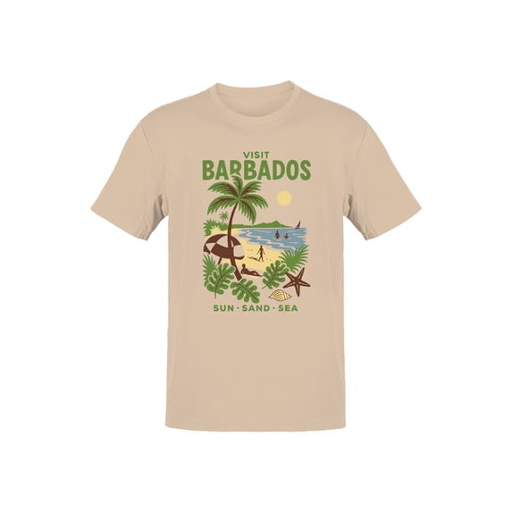 Visit Barbados: Sun, Sand, Sea Men's T-shirt