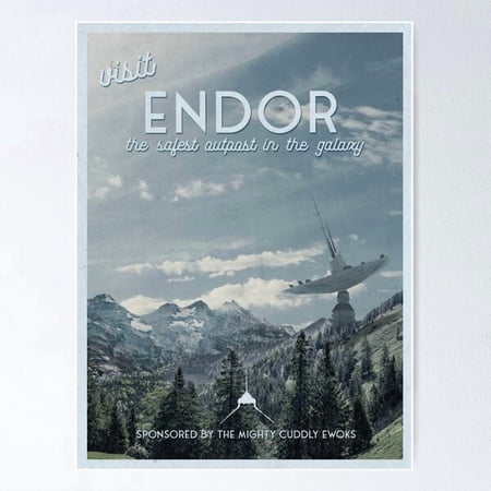 Visit Endor Poster, Poster Only
