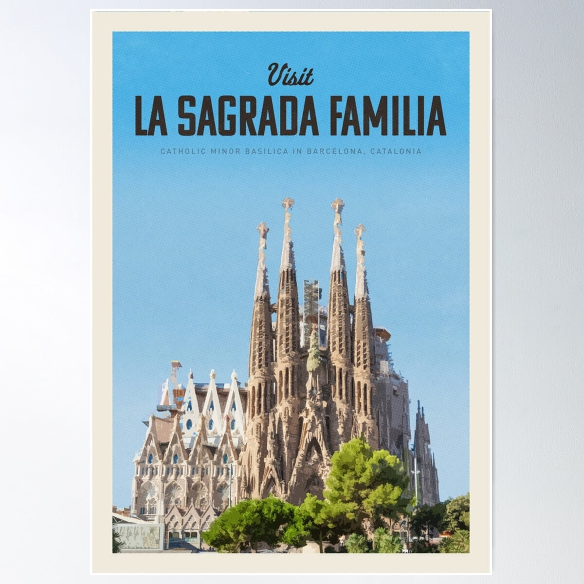 Monuments | La Sagrada Familia Poster