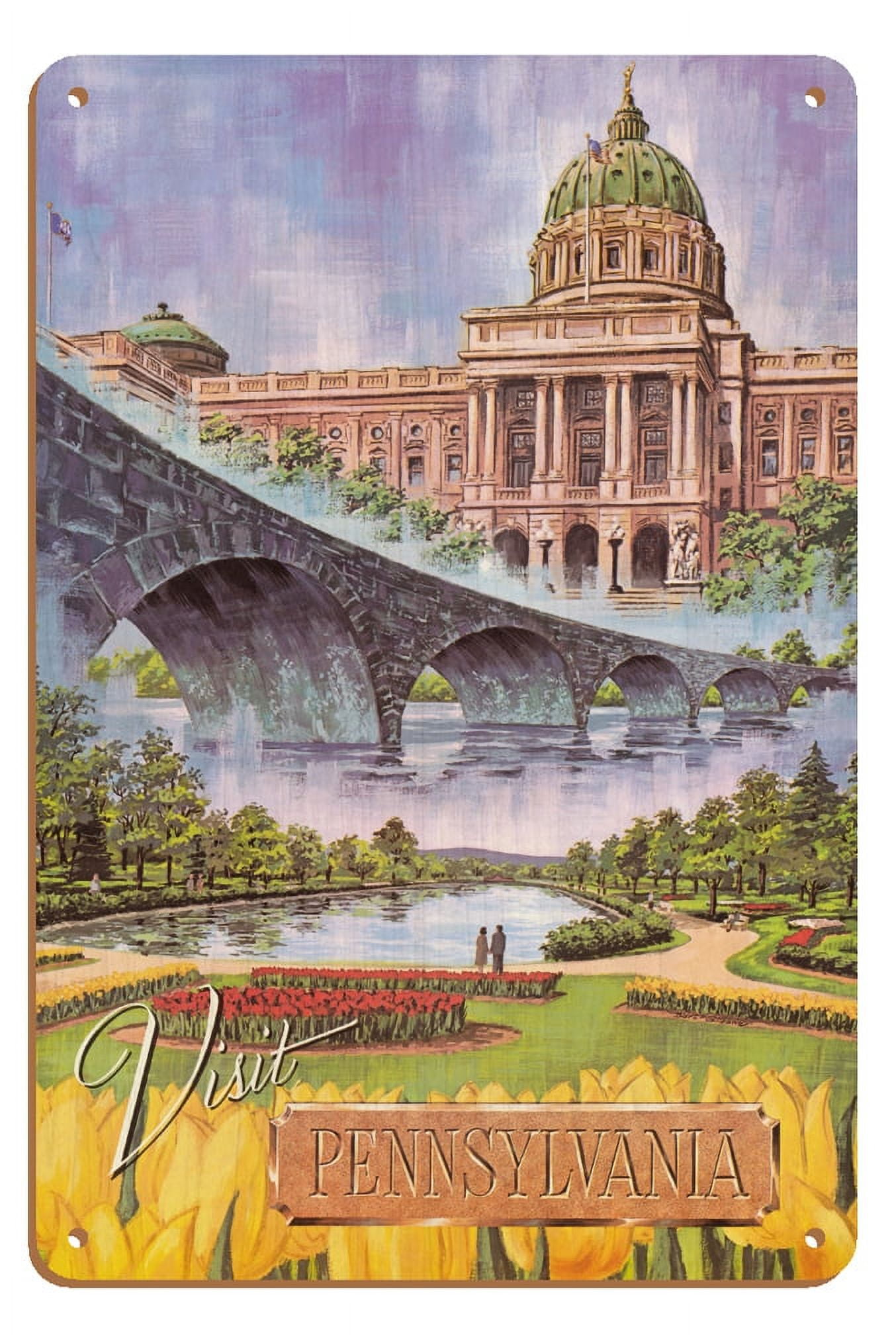 Visit Pennsylvania Harrisburg PA State Capitol Rockville Bridge