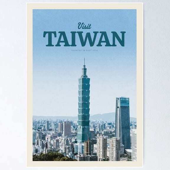 Visit Taiwan Poster, Poster Only