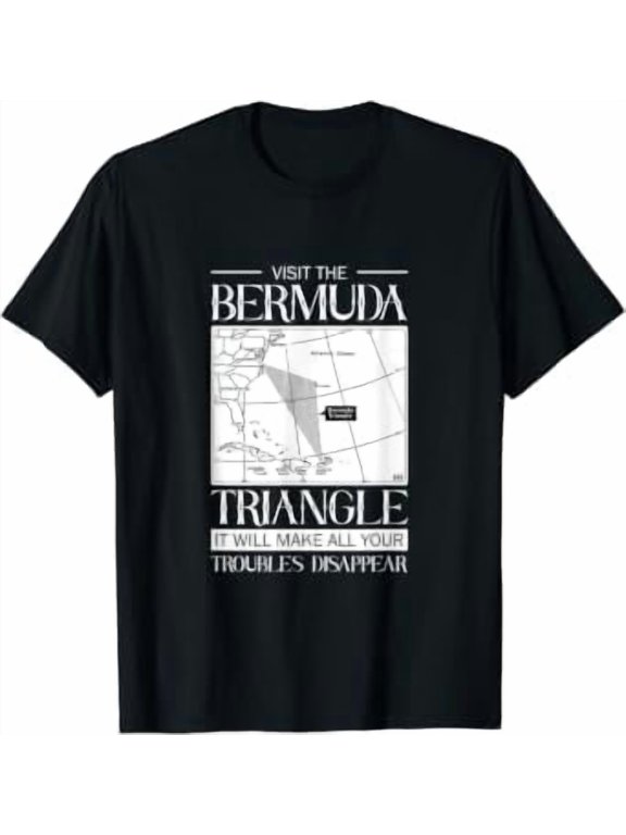 Visit The Bermuda Triangle Water Ocean T-Shirt