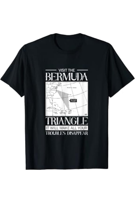 Visit The Bermuda Triangle Water Ocean Triangle T-Shirt