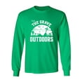 thumbnail image 1 of Visit The Grave Outdoors Adult Long Sleeve T-shirt, 1 of 3