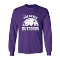 thumbnail image 1 of Visit The Grave Outdoors Adult Long Sleeve T-shirt, 1 of 3