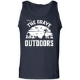 thumbnail image 1 of Visit The Grave Outdoors Adult Tank Top, 1 of 3