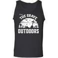 thumbnail image 1 of Visit The Grave Outdoors Adult Tank Top, 1 of 3
