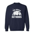 thumbnail image 1 of Visit The Grave Outdoors Crewneck Sweatshirt, 1 of 3