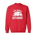 thumbnail image 1 of Visit The Grave Outdoors Crewneck Sweatshirt, 1 of 3