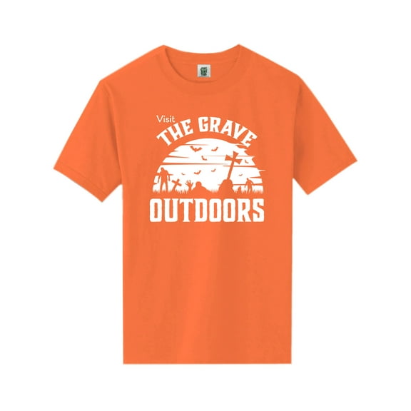 Visit The Grave Outdoors Short Sleeve Neon T-Shirt