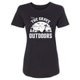 thumbnail image 1 of Visit The Grave Outdoors Womens crewneck tee, 1 of 2
