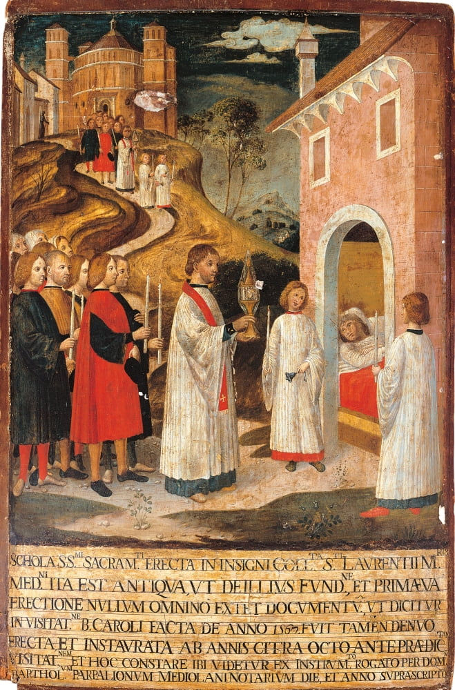 Visit To St Lawrence Canvas Art - (18 x 24)