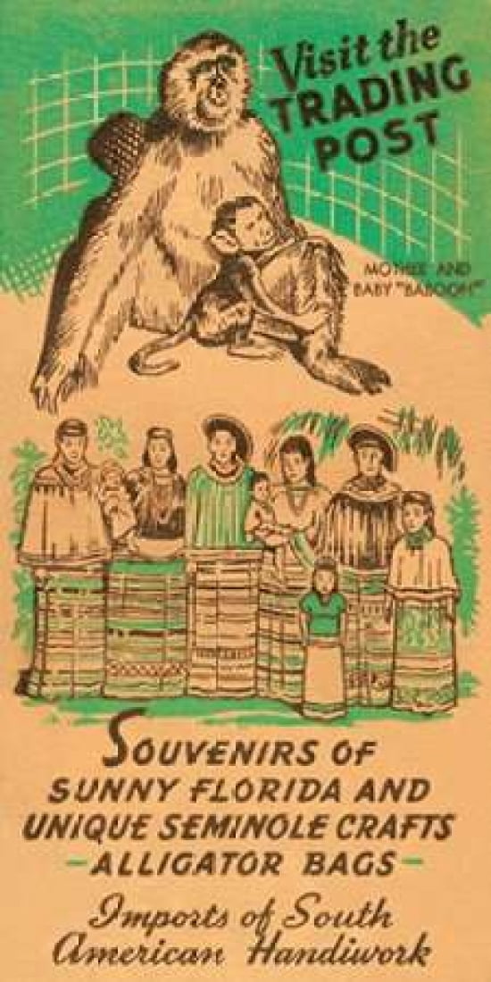 Visit the Trading Post Canvas Art - Retrotravel (24 x 48)