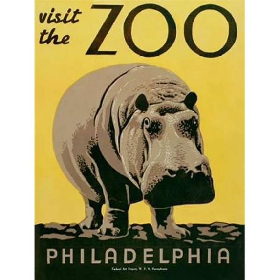 Visit the Zoo Poster Print by Unknown