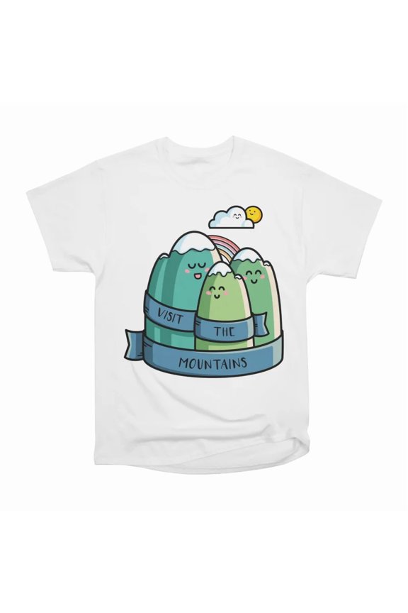 Visit the mountains T-Shirt Tee Gift For Him Merch For Her Apparel For Friend