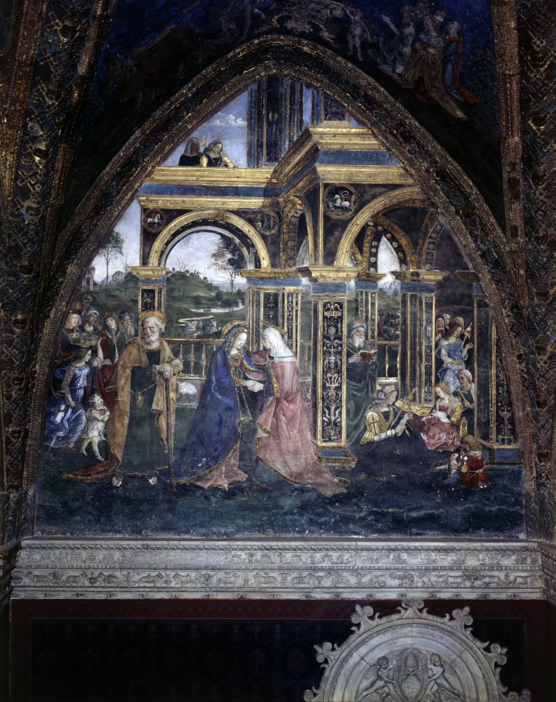 Visitation Canvas Art - (18 x 24)