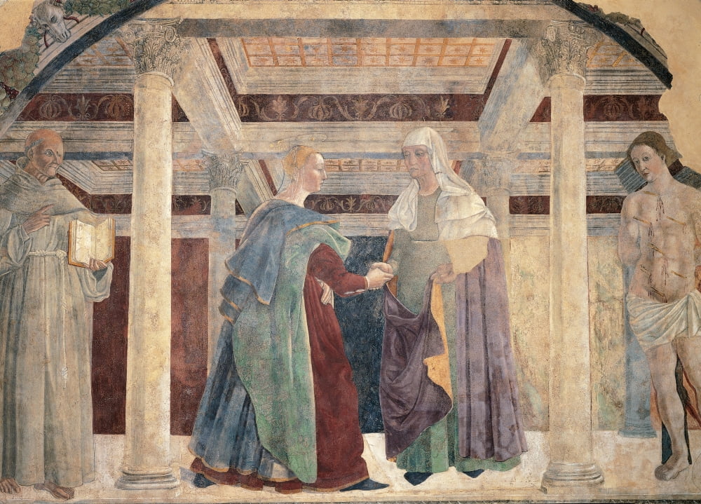 Visitation Canvas Art - (24 x 18)