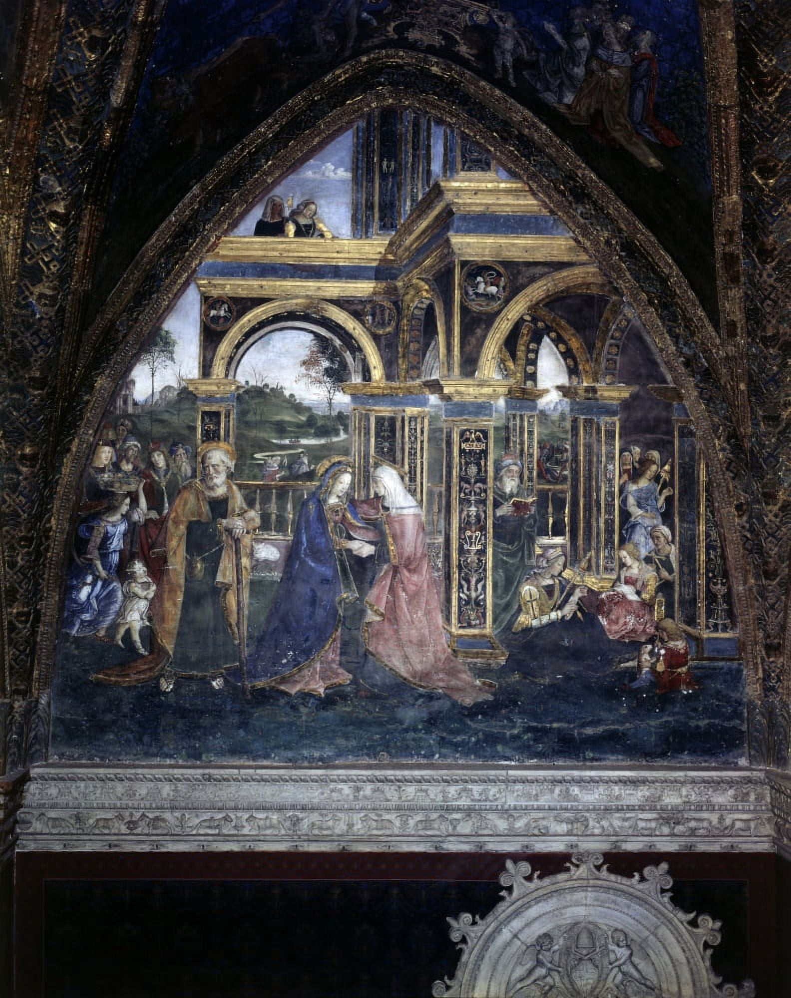 Visitation Canvas Art - (24 x 36)
