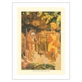 thumbnail image 1 of Visited By Hawaiian Aliʻi Chief - Book Plate From Kimo A Story of Hawaii - Vintage Illustration by Lucille Webster Holling c.1928 - Bamboo Fine Art 290gsm Paper Print (Unframed) 24x32in, 1 of 4